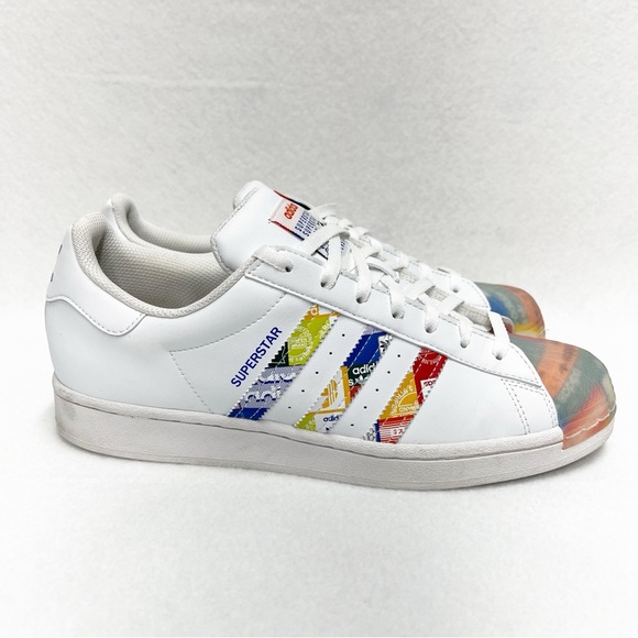 adidas Other - Adidas Originals Superstars Multi Colored Sneakers men’s size 10 GX2717